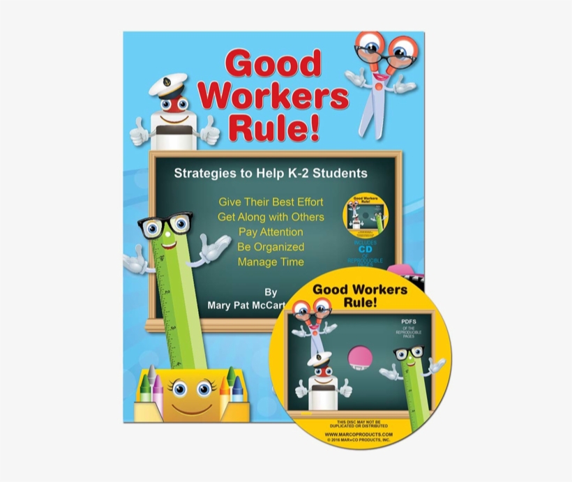 Good Workers Rule With Cd - Good Workers Rules!: Strategies To Help K-2 Students, transparent png #3535077