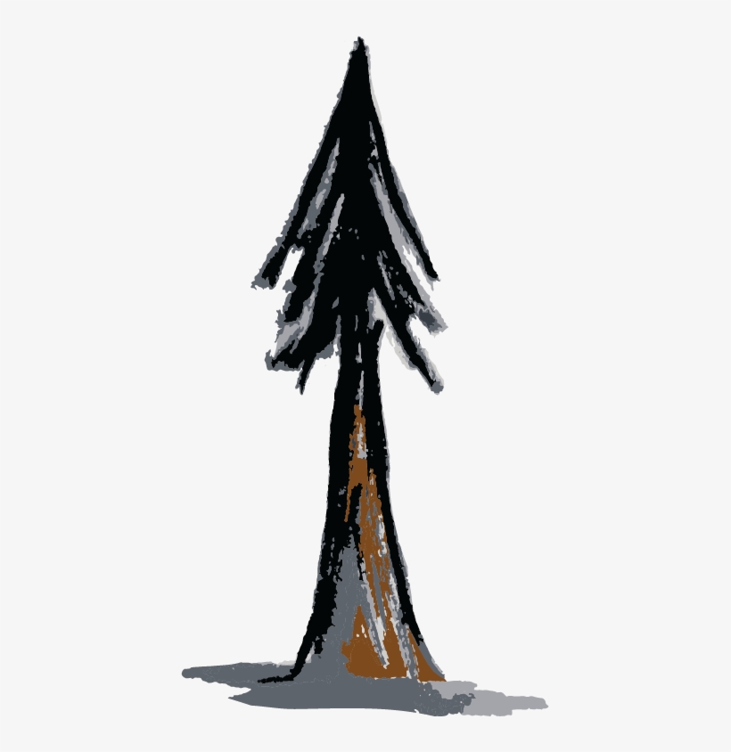 Tree One - Christmas Tree, transparent png #3535098