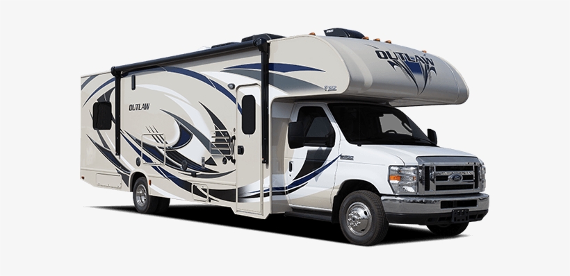 Thor Motor Coach Outlaw Motor Home Class C - Thor Outlaw Class C Toy Hauler, transparent png #3535507