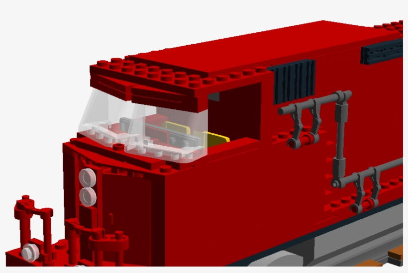 unstoppable lego train
