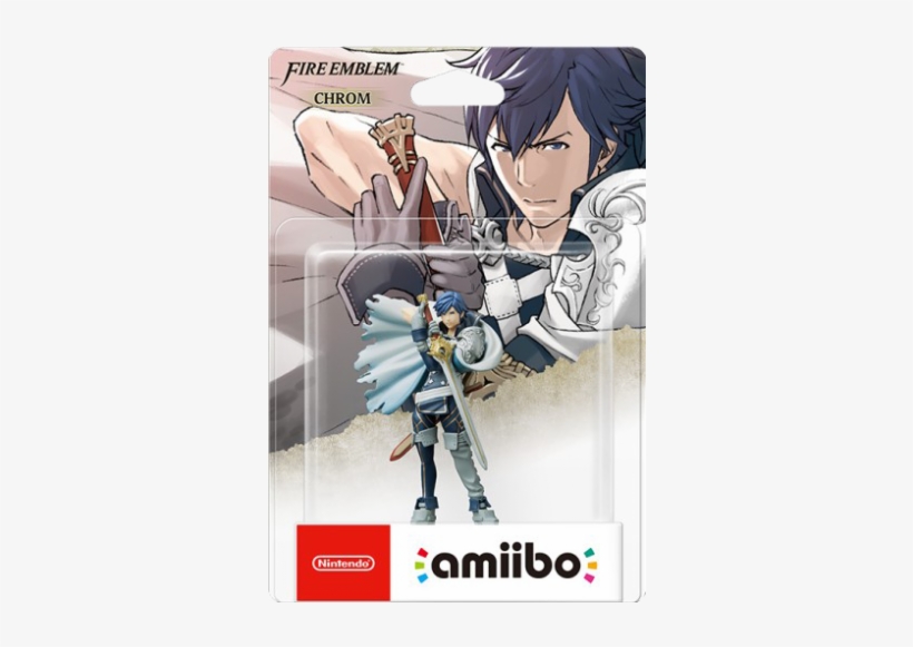 Fire Emblem Collection - Fire Emblem Chrom Amiibo Figure, transparent png #3536176