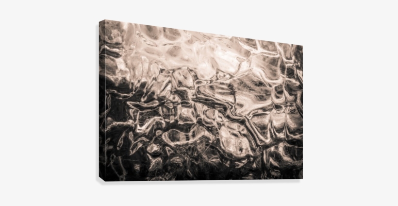 Ice Block Canvas Print - Ice, transparent png #3536179