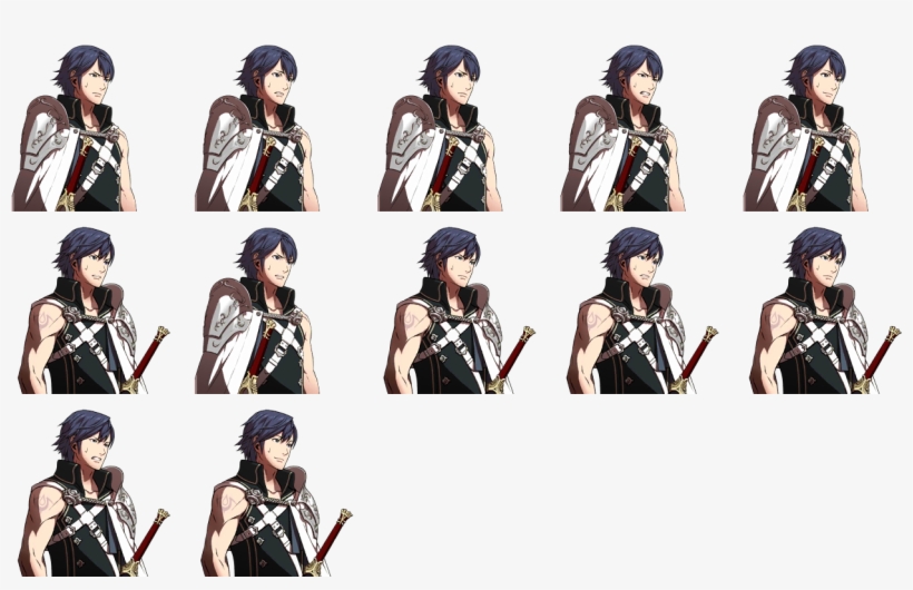 Sweaty Chrom - Black Hair, transparent png #3536256