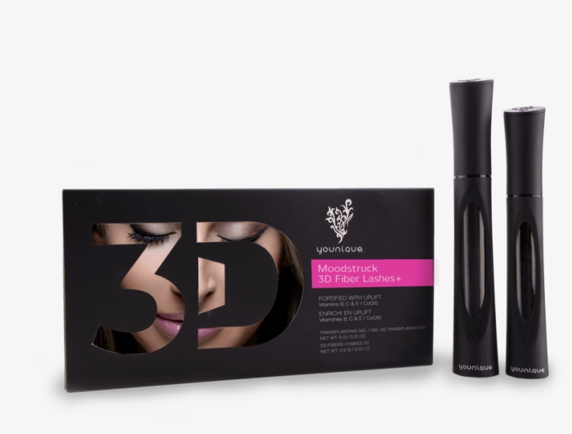 Moodstruck Fiber Lashes - 3d Fibre Mascara Younique, transparent png #3536461