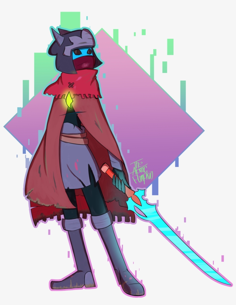 Please Play Hyper Light Drifter - Cartoon, transparent png #3536581