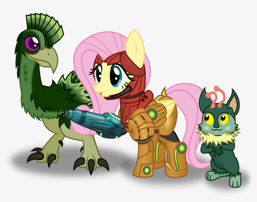 Farminilla, Crossover, Dachora, Dead Source, Etecoon, - Metroid Pony, transparent png #3537074