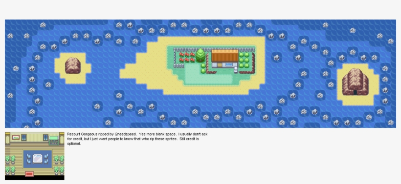 Click For Full Sized Image Resort Gorgeous - Resort Gorgeous Pokemon Fire Red, transparent png #3537113