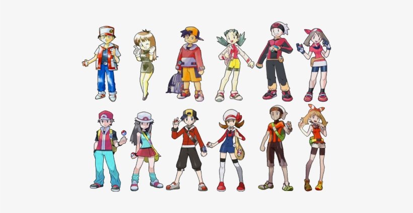 Pokemon Nintendo Game Freak Ken Sugimori Trainer Red - Ken Sugimori Pokemon Trainer, transparent png #3537210