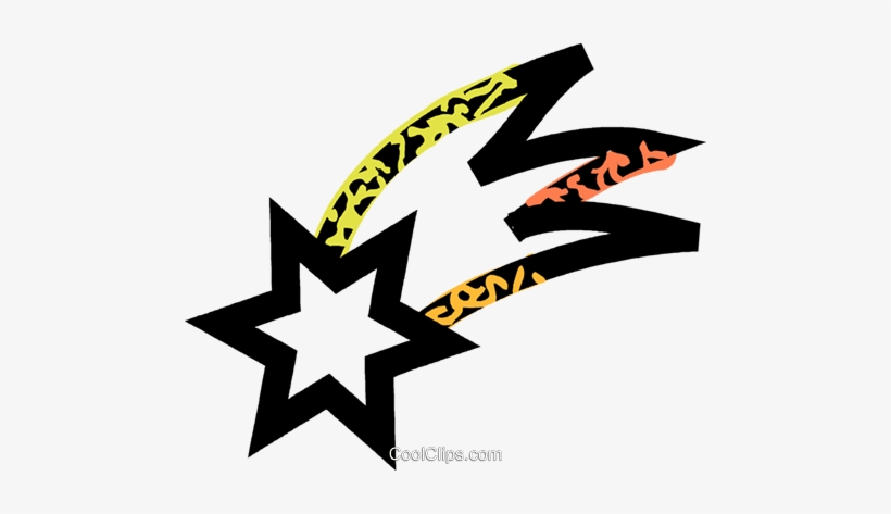 Shooting Star Royalty Free Vector Clip Art Illustration - Brilla Brilla Estrellita, transparent png #3537364