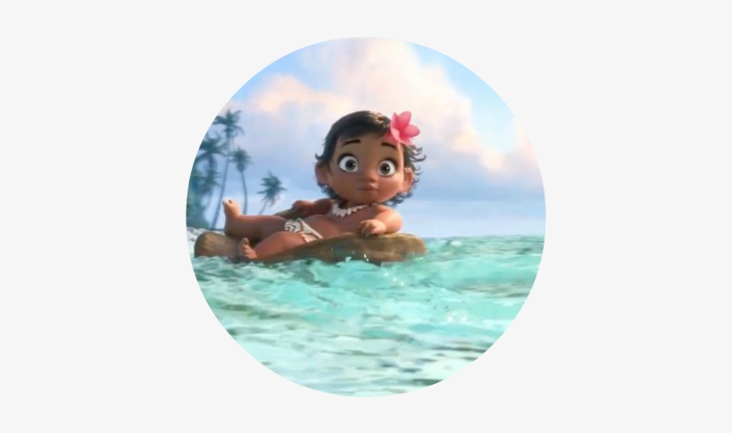 Printable Moana Cucpake Toppers - Moana Baby Disney, transparent png #3537368