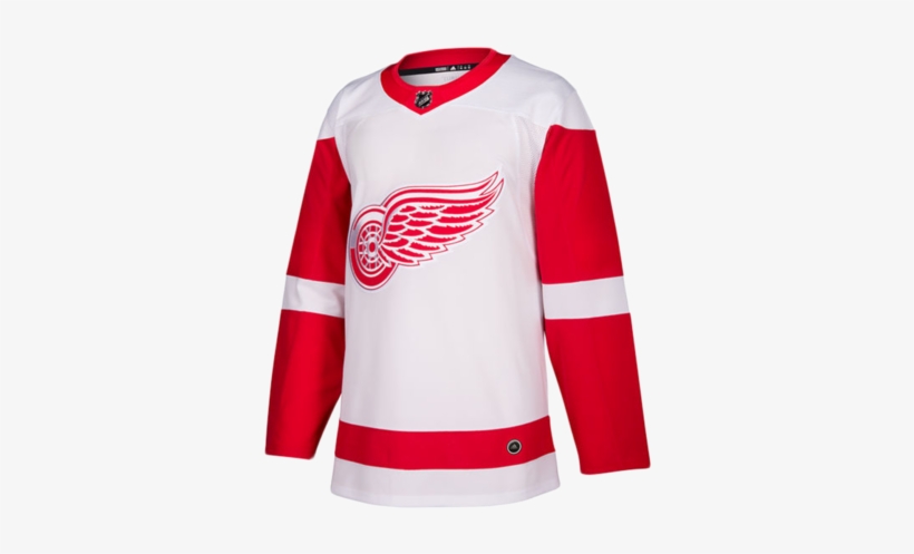 Detroit Red Wings Authentic Pro White Jersey - Detroit Red Wings Jersey, transparent png #3537881