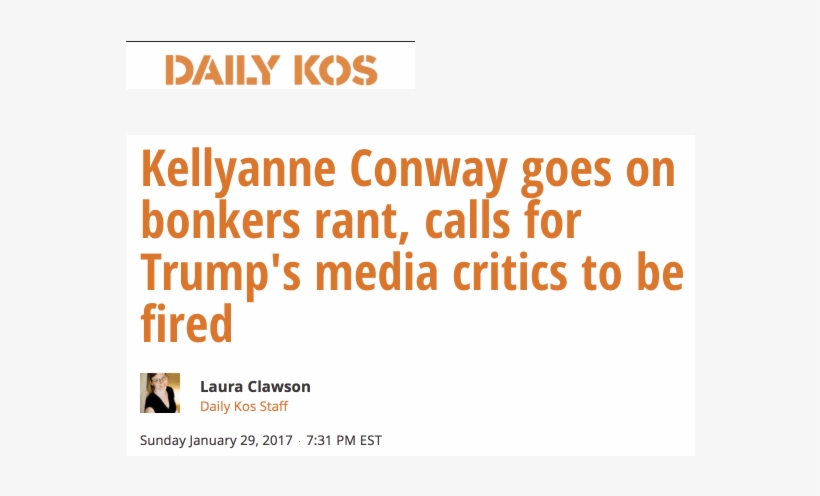 Kellyanne Conway Continues To Be A Factory For A Mind-boggling - Portable Network Graphics, transparent png #3537882