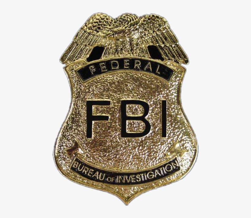 Report Abuse - Placas De Fbi Para Disfraz, transparent png #3538015