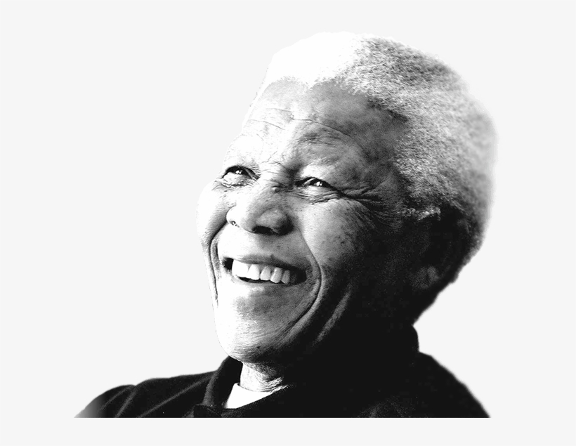 Nelson Mandela Smiling - Nelson Mandela, transparent png #3538163