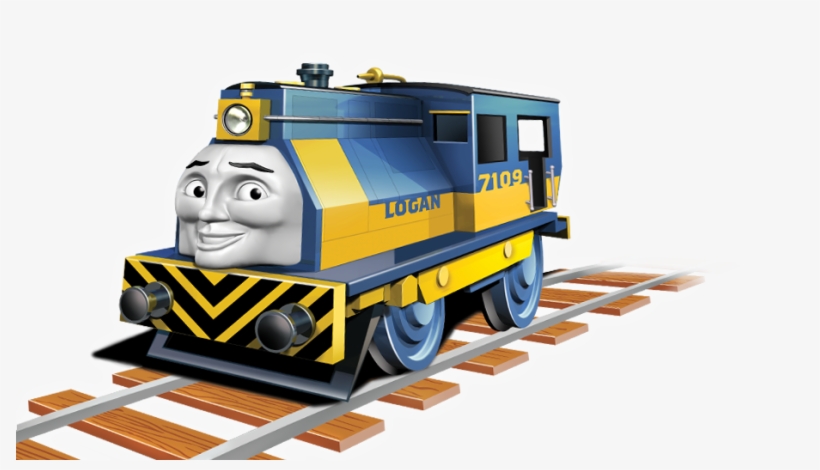 Meet Logan, The Newest Engine To Sodor As A Rough And - Scruff Character Profile And Bio Thomas And Friends, transparent png #3538245
