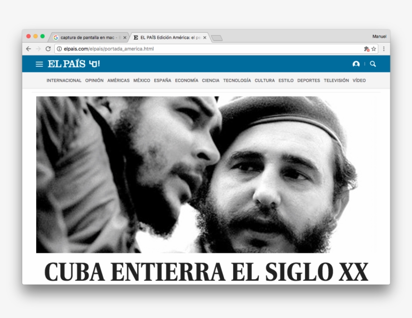 Laudos Y Críticas Sobre La Muerte De Fidel Castro Ruz, - Ernesto Che Guevara, transparent png #3538283