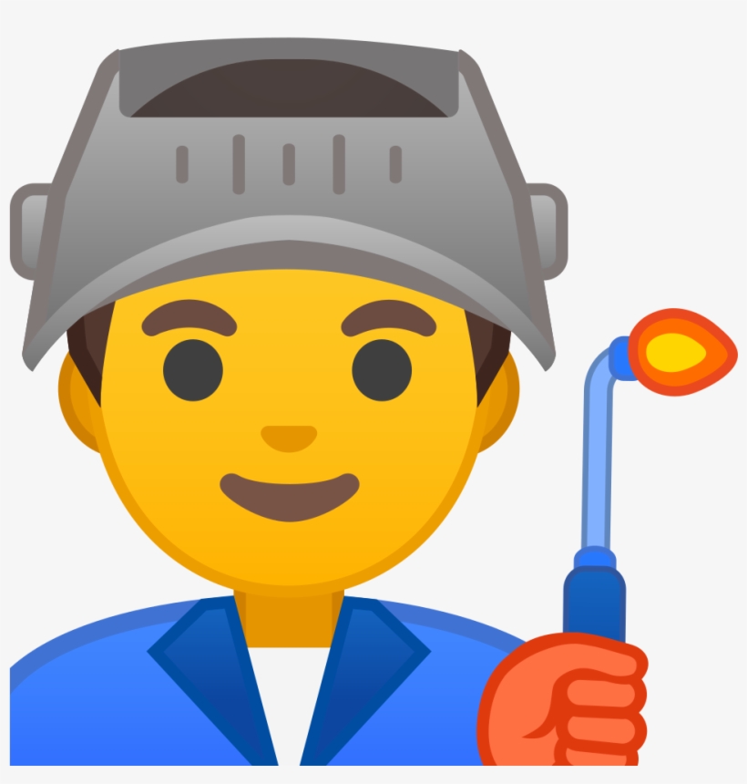 Download Svg Download Png - Emoji Operario - Free Transparent PNG ...