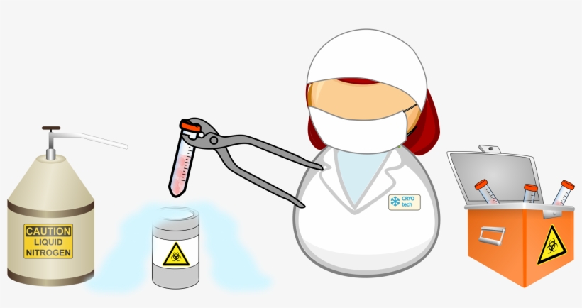 This Free Icons Png Design Of Cryogenic Facility Worker, transparent png #3538651