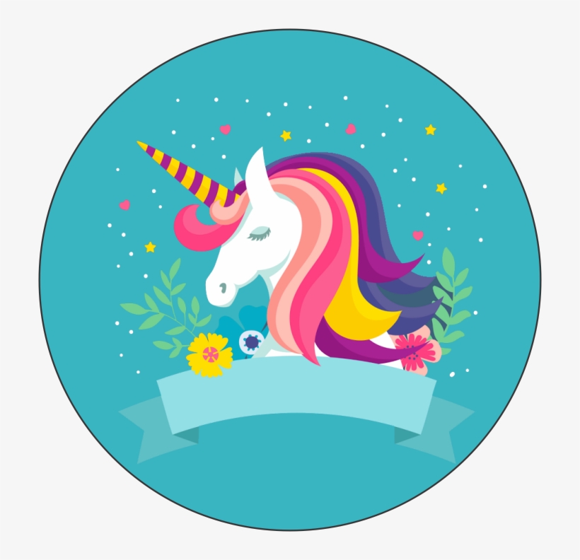 Si Te Gusta Nuestra Pagina No Olvides De Compartir, - Colorful Unicorn, transparent png #3538993