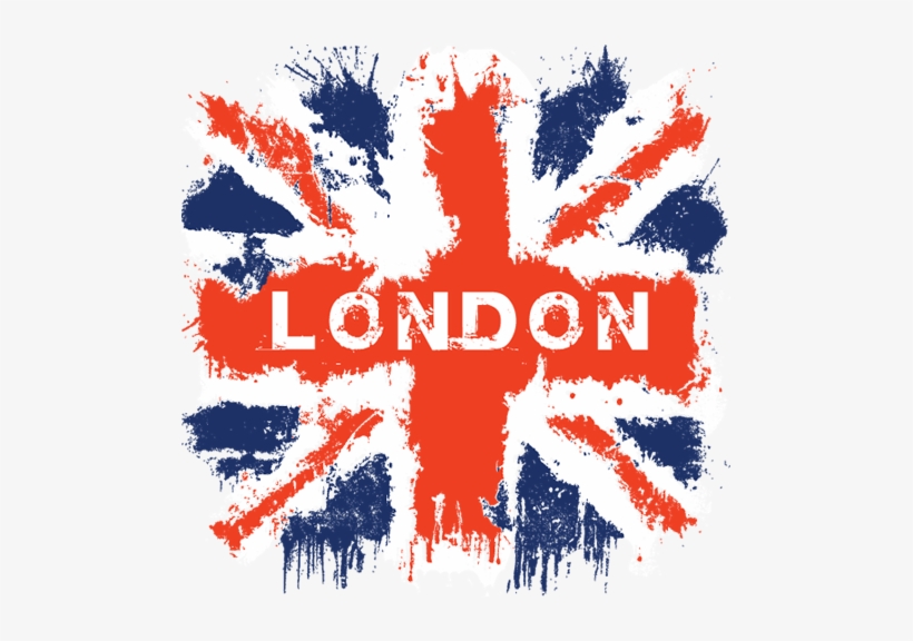 Union Jack Splash - Graphic Design, transparent png #3539051