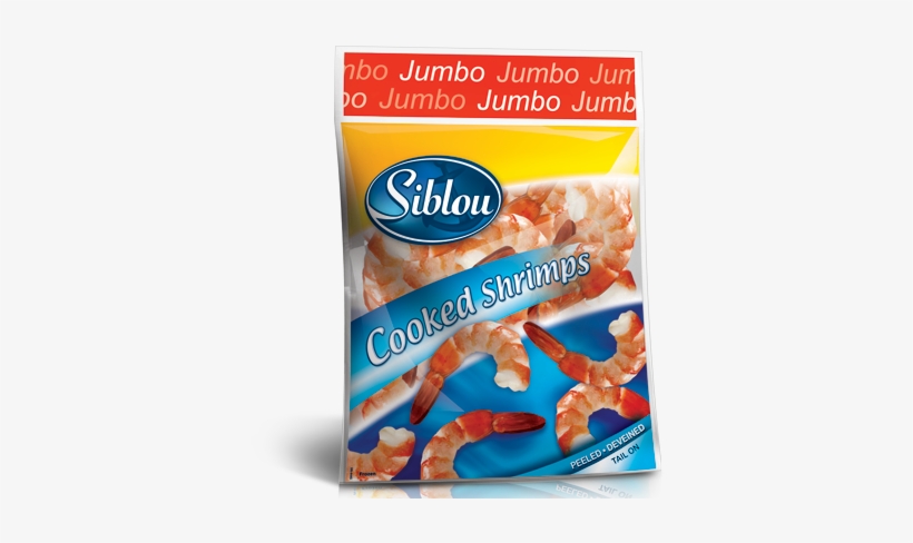 Cooked Shrimps - Siblou Cooked Shrimps 500g, transparent png #3539299