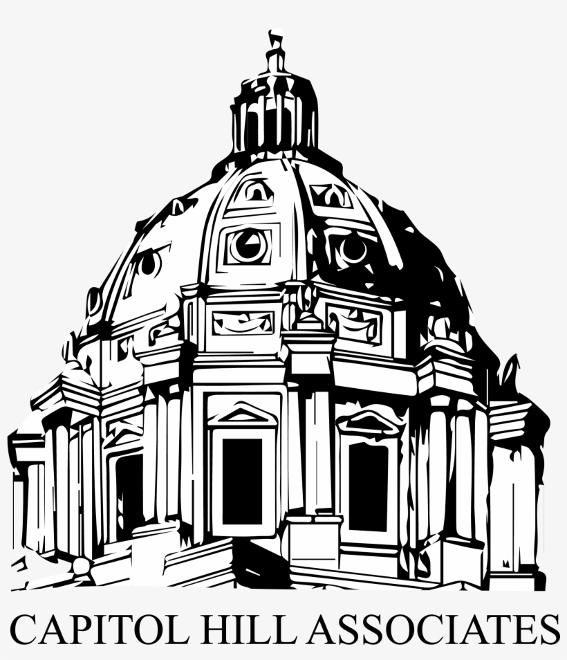 Us Capitol Building Drawing Pictures - Passport Invitations, transparent png #3539473