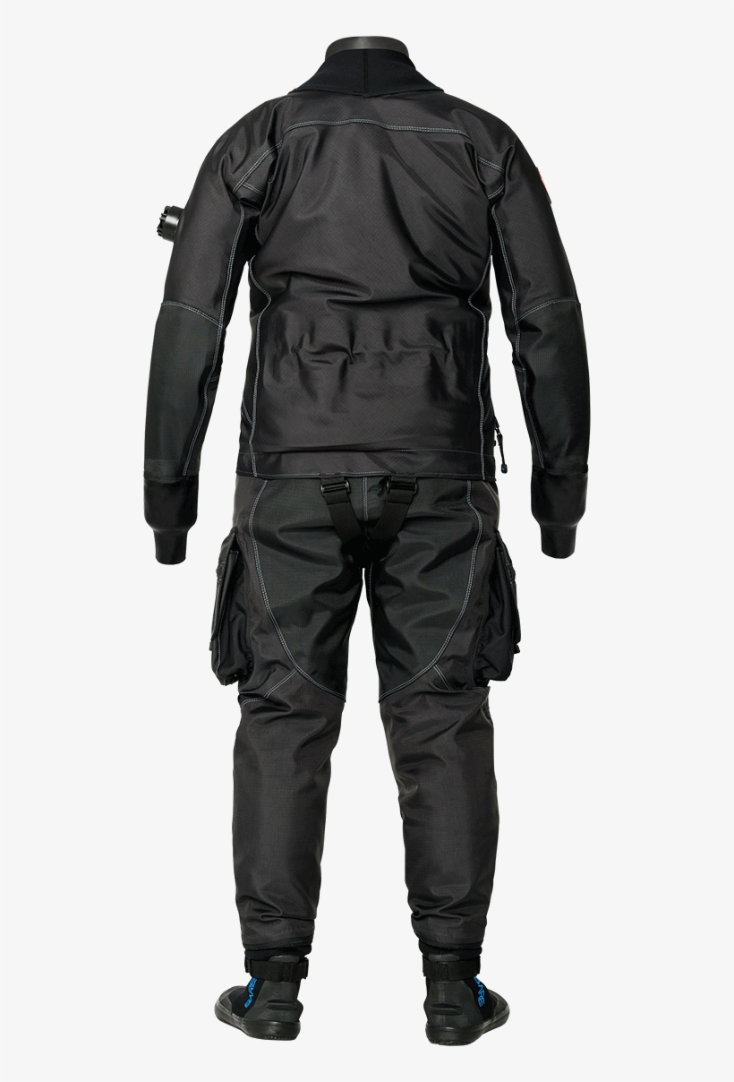 Hover To Zoom - Bare X-mission Trockentauchanzug Aus Trilaminat (rot/schwarz), transparent png #3539548