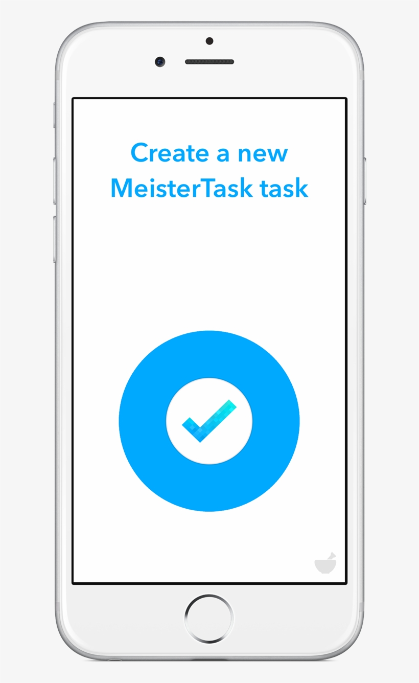 Ifttt Do Button Meistertask - Iphone, transparent png #3539803