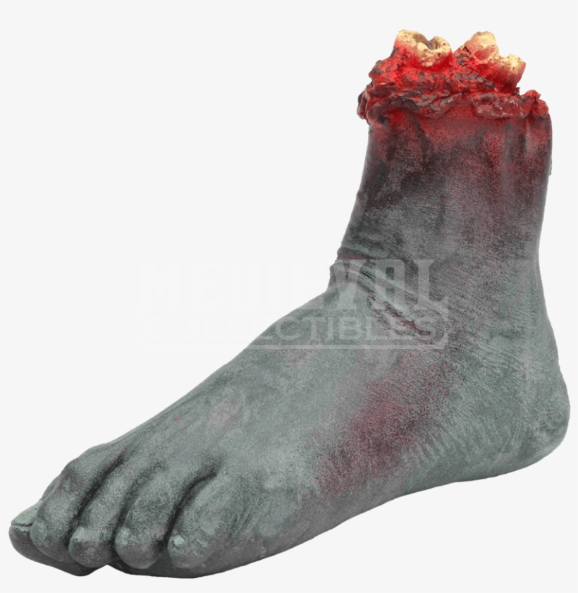 Severed Zombie Foot - Zombie Foot, transparent png #3540044