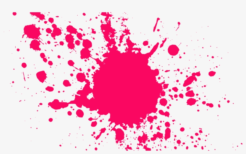 Blue Paint Splatter Transparent, transparent png #3540454