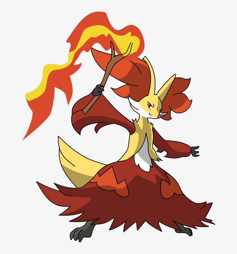 Pokemon Delphox Is A Fictional Character Of Humans - Pokemon Delphox, transparent png #3540478