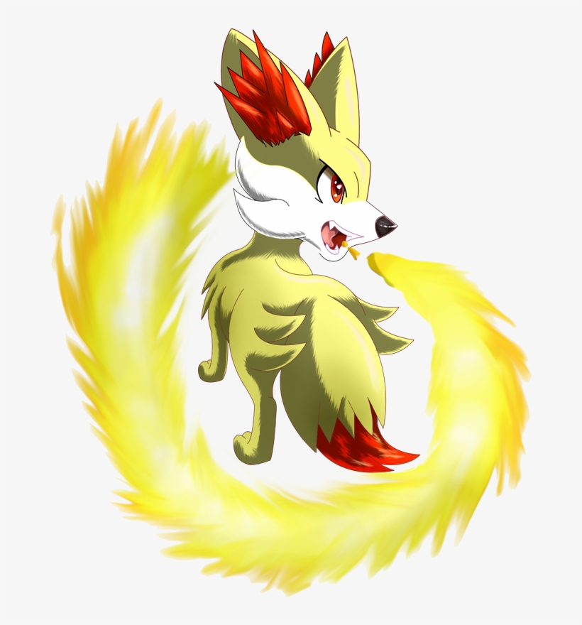 Shiny Fennekin Pokédex - Fennekin, transparent png #3540736