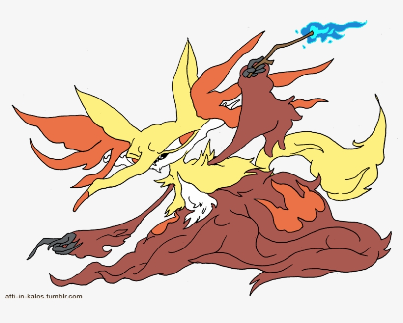 Delphox, transparent png #3541192