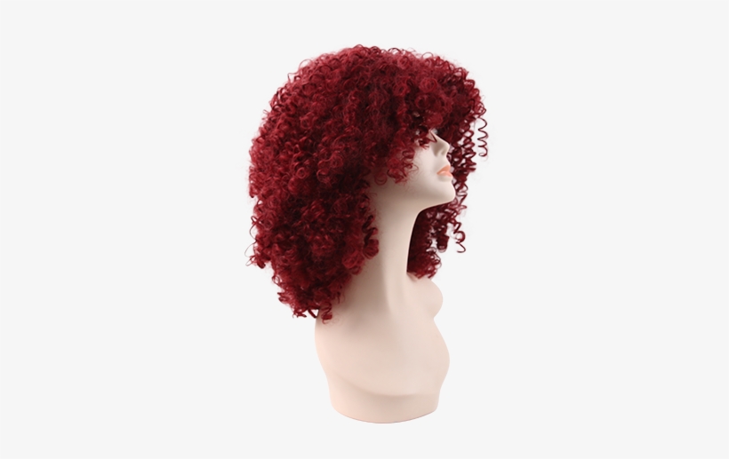 Al Por Mayor Natural Sintético Rojo Corto Cuerpo Onda - Lace Wig, transparent png #3541482