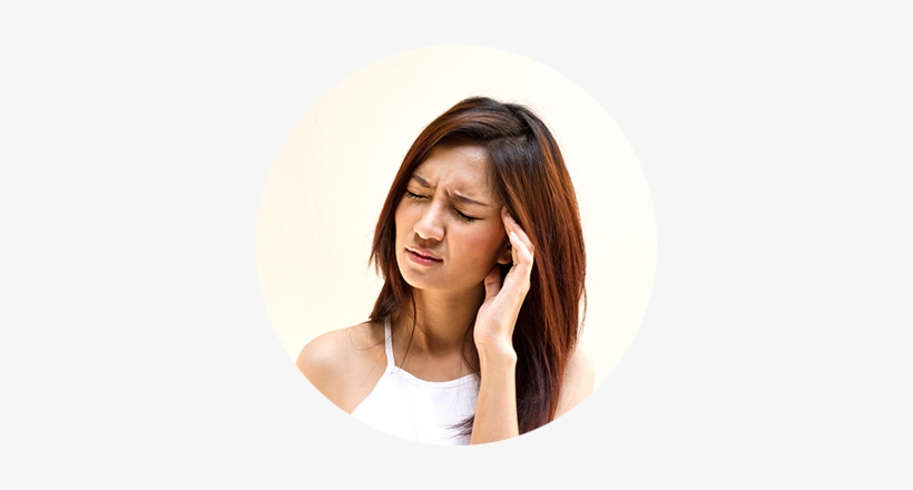 Do You Suffer From Headaches Or Migraines - Png Women With Headache, transparent png #3541846