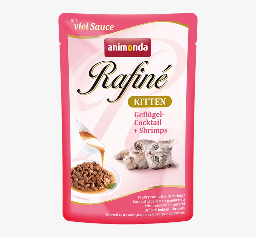 Animonda Rafiné Con Salsa Kitten Aves De Corral-cóctel - 24x100g Turkey Heart & Carrots Kitten Rafine Animonda, transparent png #3541870