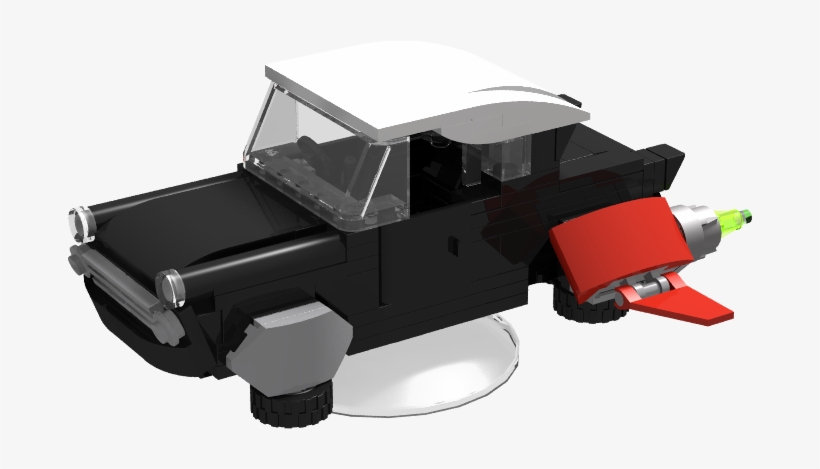 Retro Flying Car - Model Car, transparent png #3541895