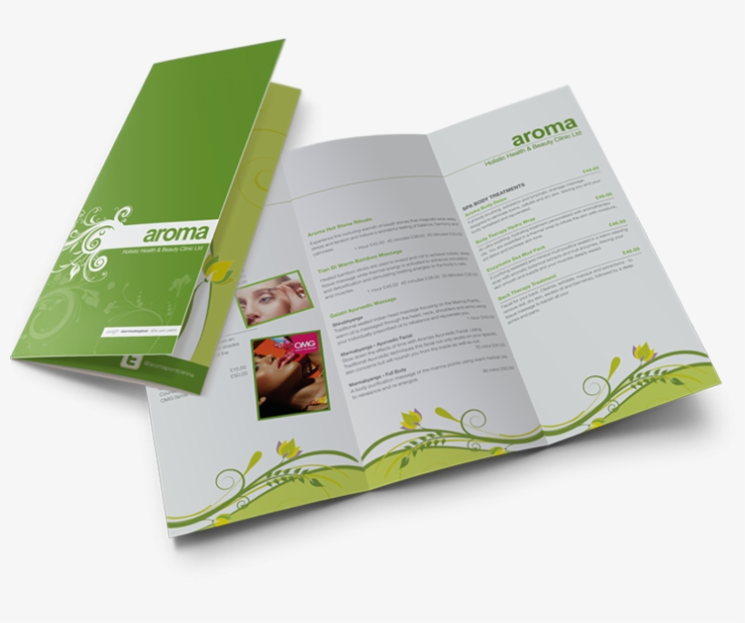 Folded Leaflet Web Image - Folded Flyers, transparent png #3541919