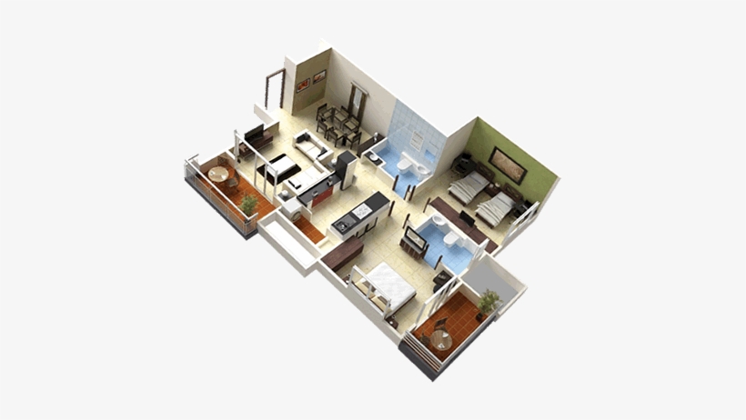 Planta Baixa Moderna 4 300x273@2x - Floor Plan, transparent png #3541959