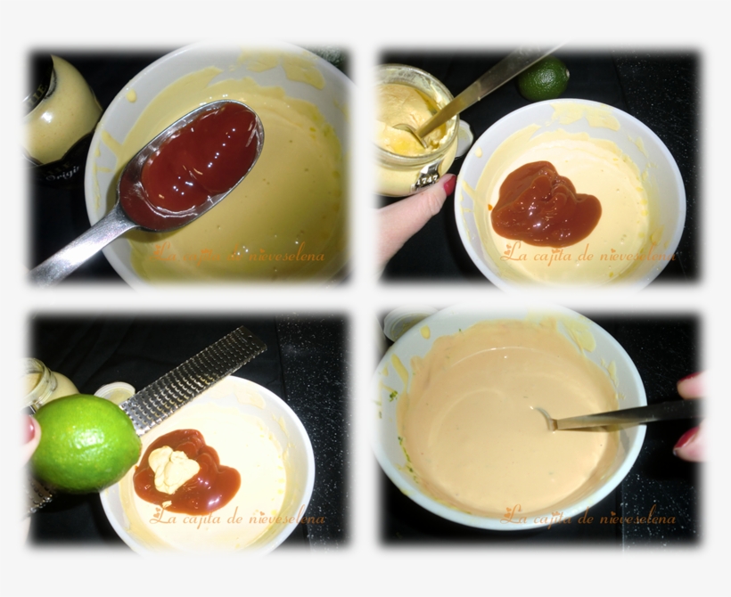 Añadimos A La Mayonesa Una Cucharadita De Mostaza, - Ice Cream, transparent png #3542213