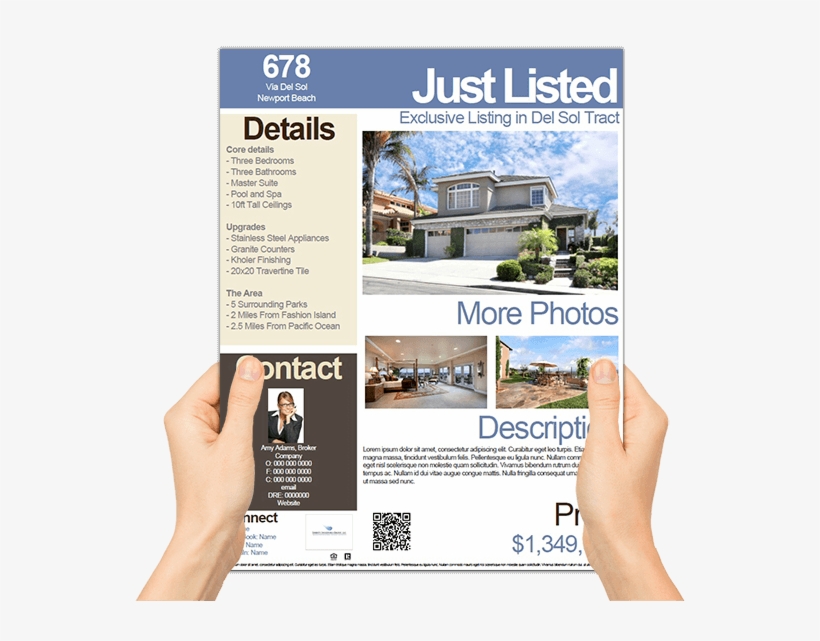 Get To Market Now - Real Estate Flyer, transparent png #3542297
