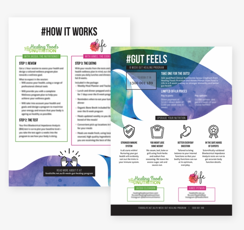 Portfolio Flyer Foodislife - Flyer, transparent png #3542372