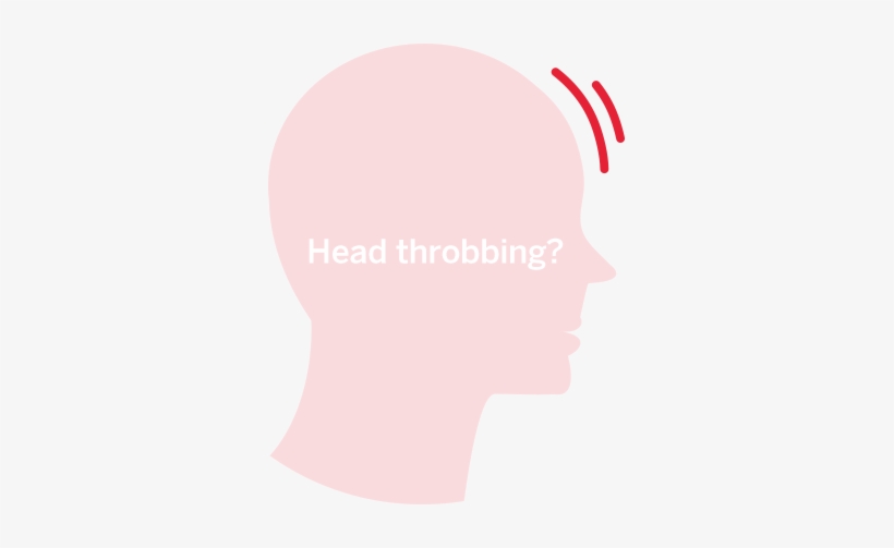 Head Throbbing From Pain - Headache, transparent png #3542749