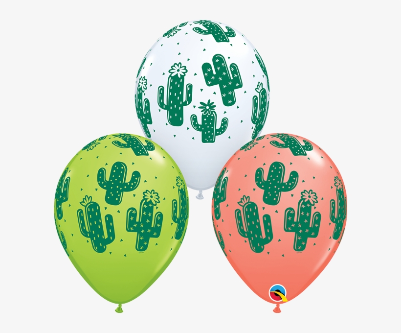 Globo Cactus - Halloween Balloons - 11" Halloween Fun (25pcs), transparent png #3543097