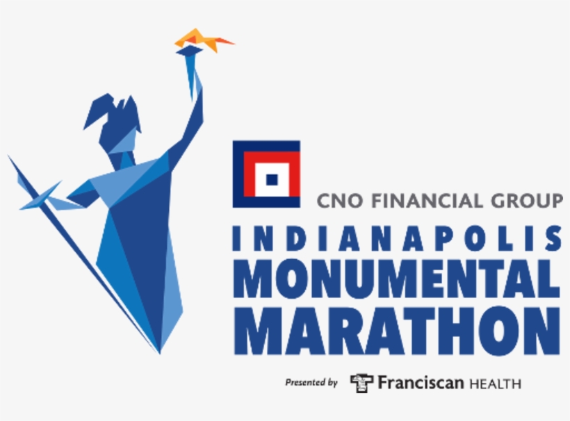 Indianapolis Monumental Marathon - Indianapolis Monumental Marathon Logo, transparent png #3543167