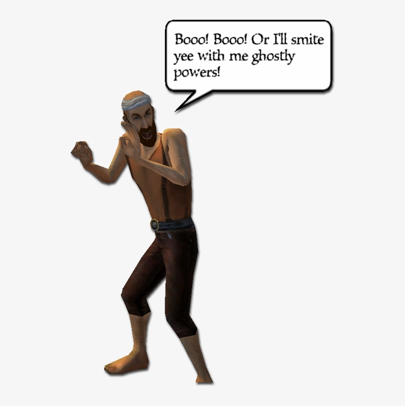 Crazy Ned - Cartoon, transparent png #3544272