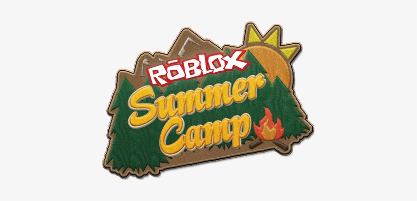 Roblox Summer Camp 2015 Logo Roblox Roblox Game Card Red
