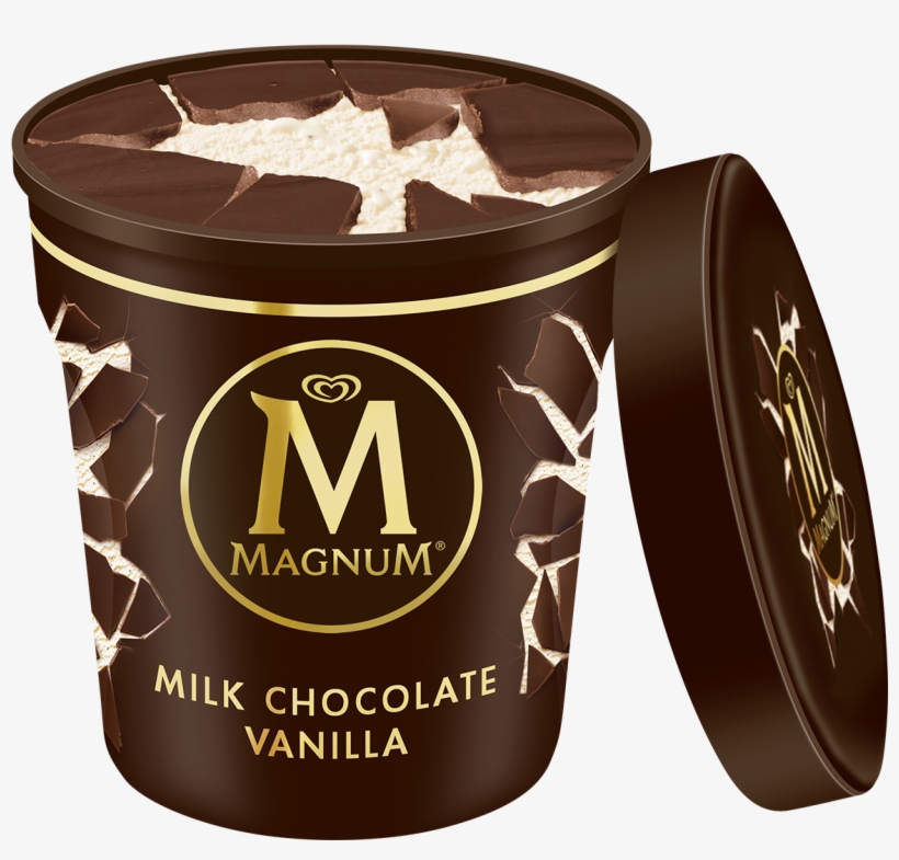 Receta De La Paleta Magnum De Veronica Ferraro - Magnum Ice Cream Pint, transparent png #3544419