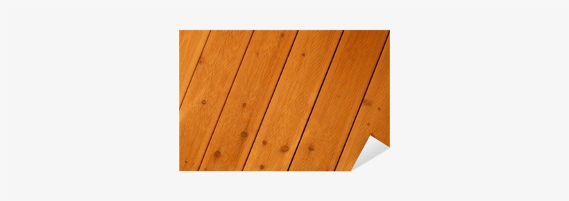 Vinilo Pixerstick Listones De Madera, Frisos De Madera - Plank, transparent png #3544442