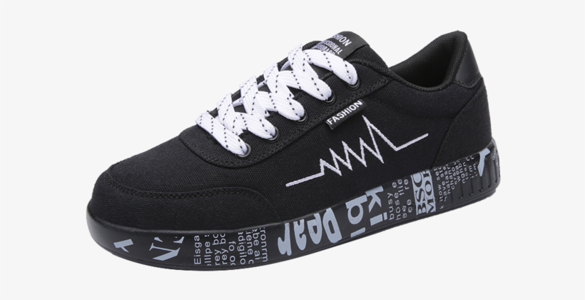 Zapatos Mujer - Cheap Women's Sneakers Lace Up Breathable Stylish Letter, transparent png #3544511
